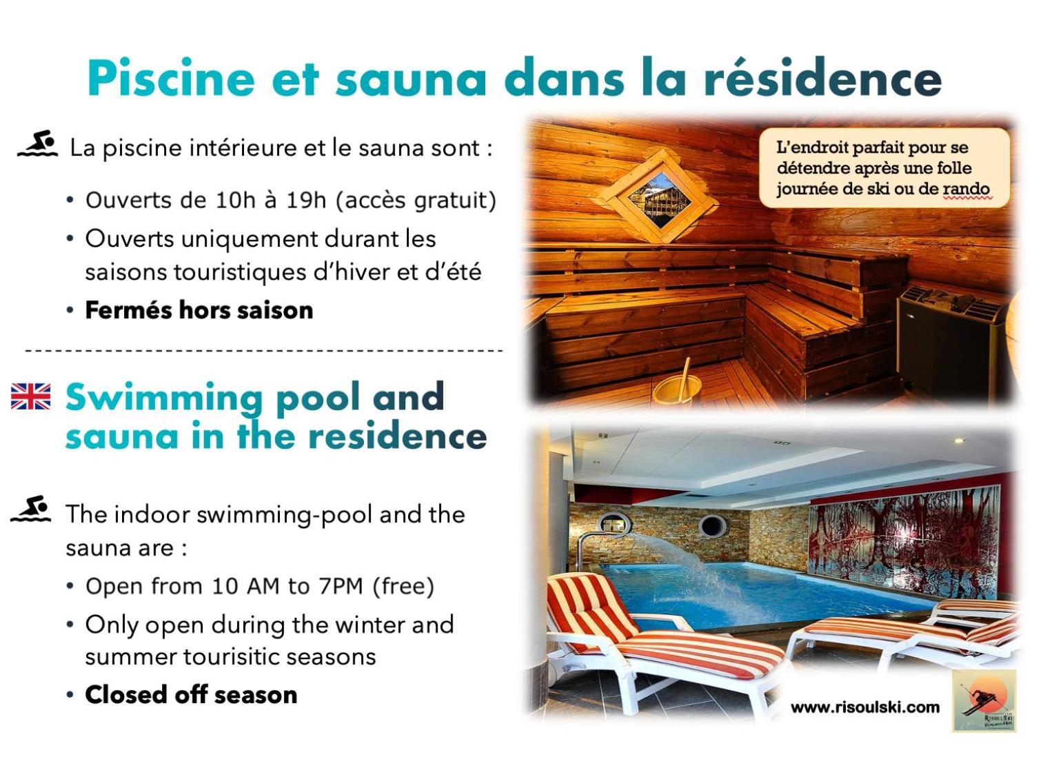 Risoulski Antares - Piscine Et Sauna Ngoại thất bức ảnh
